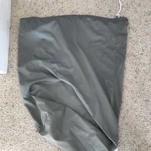 TWO Wet BagS, diaper pail - one grey and one white